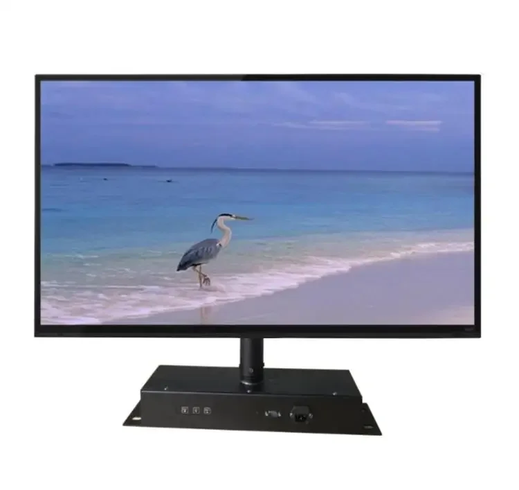 قاعدة دوارة للتلفزيون بجهاز تحكم عن بعد ، حامل دوار تلقائي ، حامل دوار بدرجة