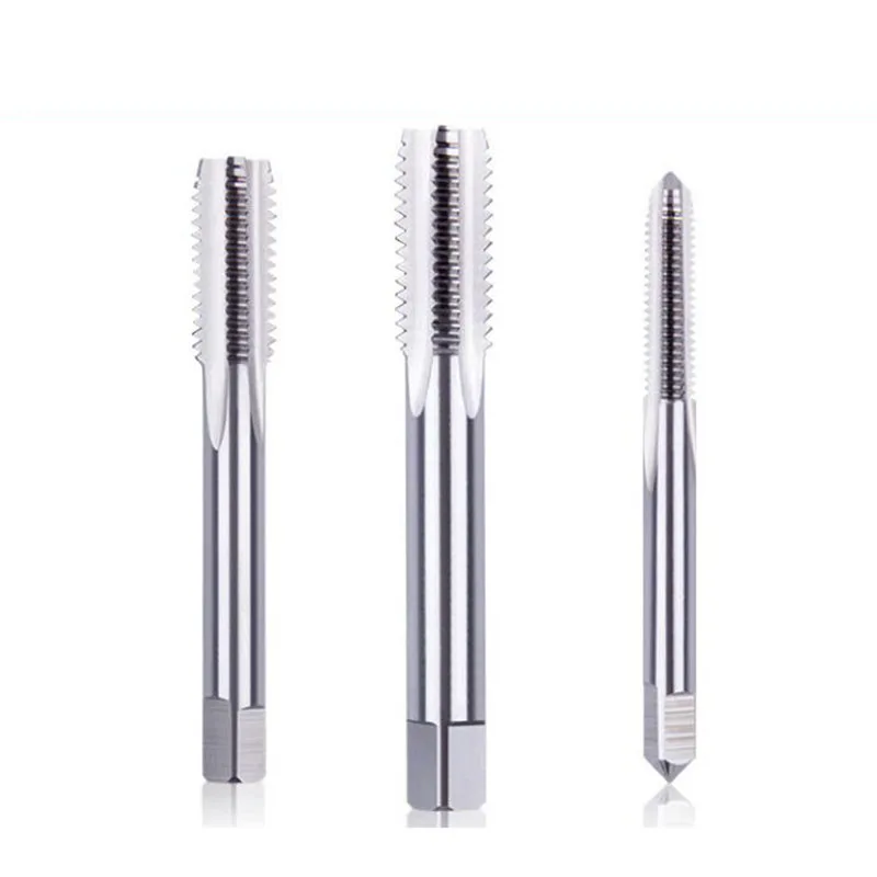 1pc HSS Machine Tap Metric Tap Inverted Thread Tap Drill Thread Die Tap Left-hand Thread Tapping Bit Screw Plug M3-M20 Hand Tool