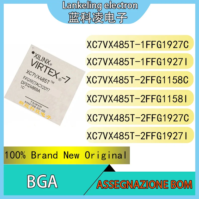 

XC7VX485T-1FFG1927C XC7VX485T-1FFG1927I XC7VX485T-2FFG1158C XC7VX485T-2FFG1158I XC7VX485T-2FFG1927C XC7VX485T-2FFG1927I chip BGA