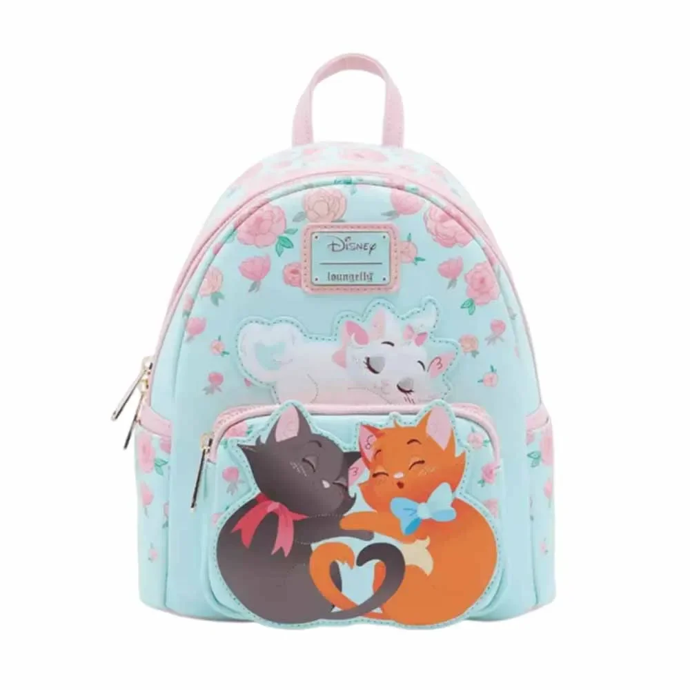 

The Aristocats Sleeping Kittens Mini Backpack Cute Cartoon Children'S Backpack Boy Outdoor Leisure Travel Bag for Birthday Gift