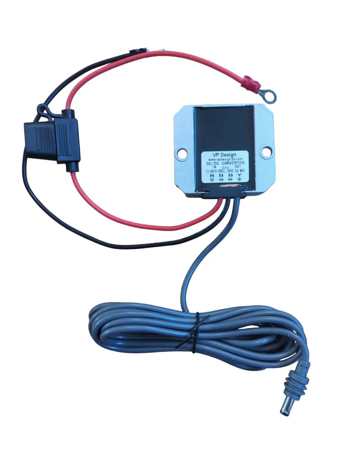 Starlink Mini 12V DC Power Adapter with FUSE AUS Stock with 3m Long Cable.