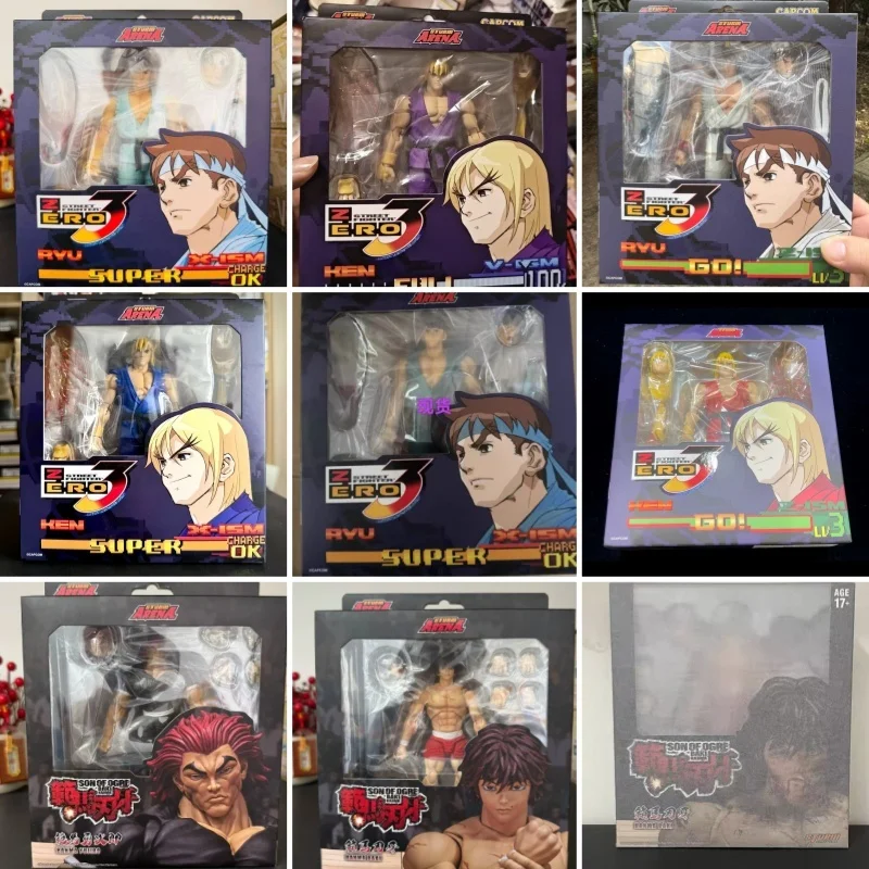 

В наличии: Оригинальные коллекционные фигурки Storm Toys St Arena3 1/12 — Аниме-модели Кена и Рю