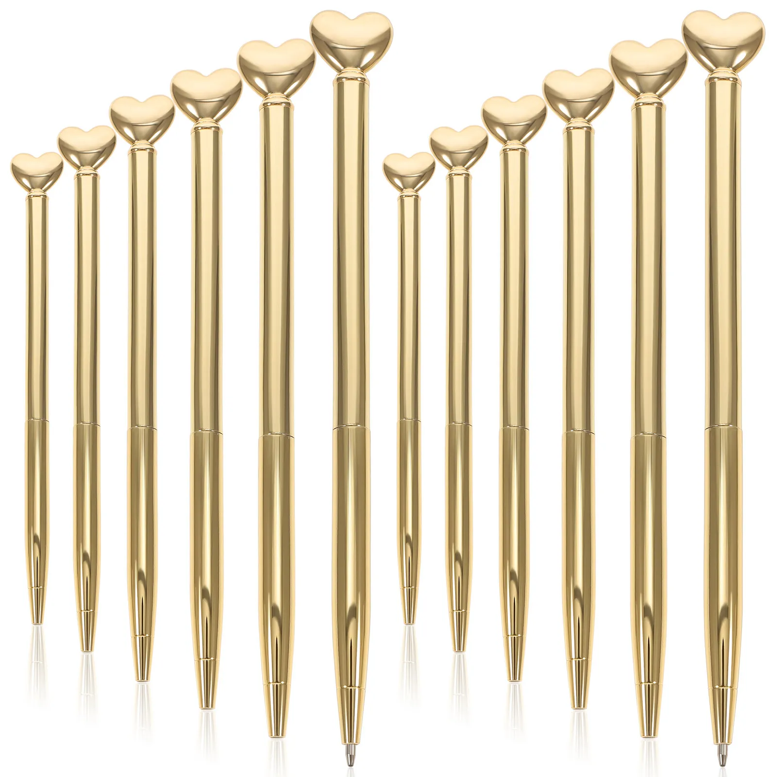 Ballpoint Pen Writing Pens Office Smooth Halloween Christmas Cute Ballpoint Pen Front Desk Pen Desk Stationery Pen Friends 12Pcs