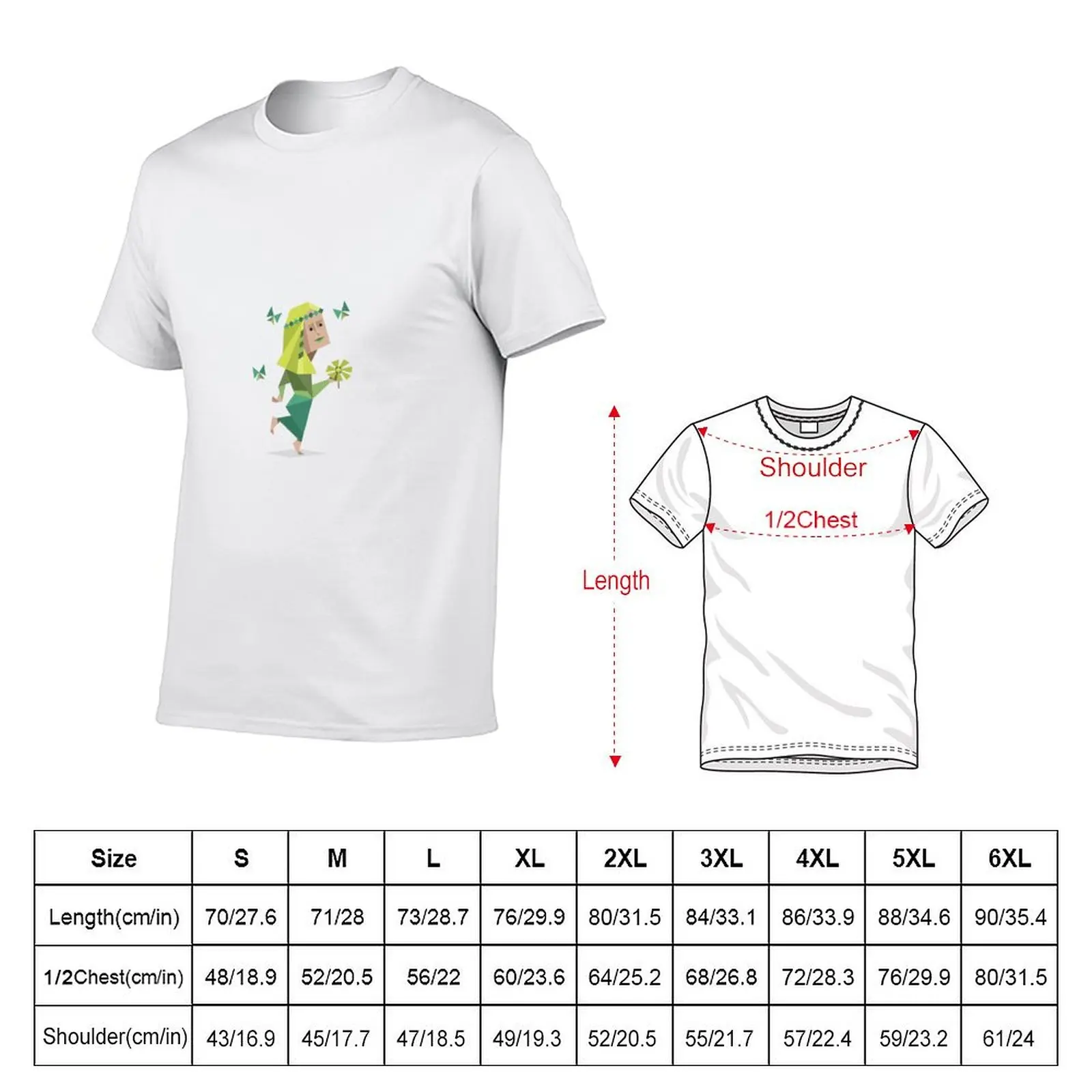 Mediator Personality (INFP-A / INFP-T) T-Shirt Daily Wear Plain Short Sleeve Shirt