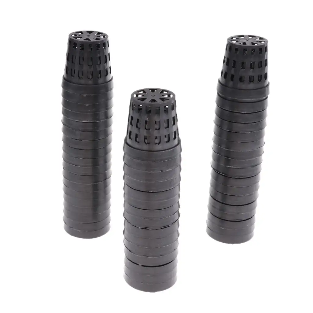 50 pièces. Pots de Plantes Ronds Professionnels