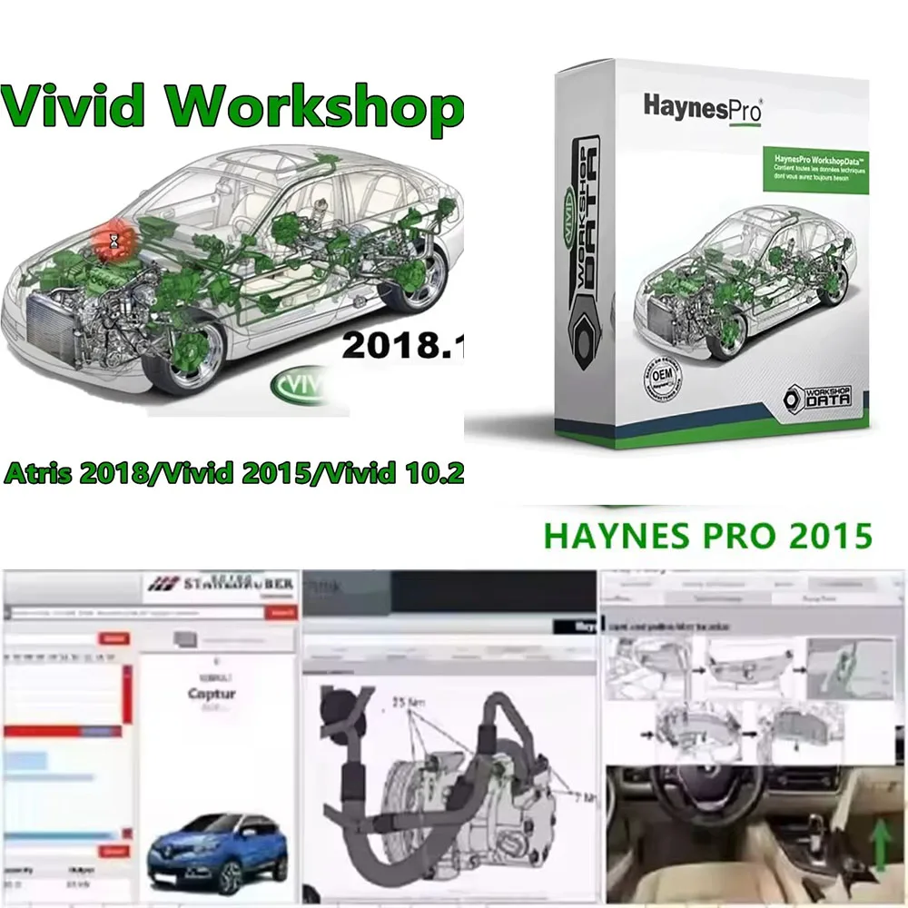 

2023 HAYNES PRO 2015 Latest Version Vivid 2015.1 (Atris-Technik) +Vivid Workshop DATA 2018.01v( (Atris-Technik) Europe Automotiv