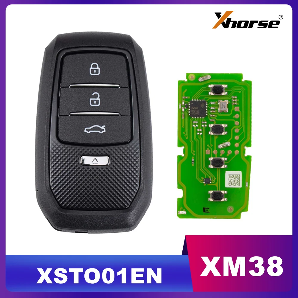 

1/2 шт. Xhorse XSTO01EN TOY.T для Toyota XM38 Smart Key Поддержка 4D 8A 4A