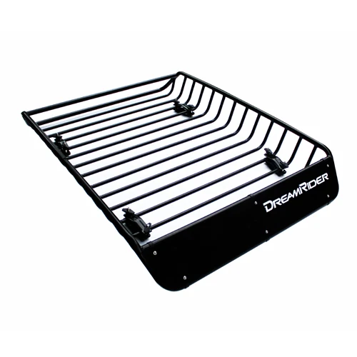 aluminum auto universal 4x4 removable car roof luggage rack basket for Mounting