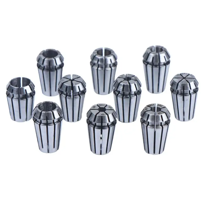 ER11 ER16 ER Spring Collet Chuck: 0.005mm Accuracy 0.008mm CNC Milling Tool Holder Engraving Spindle