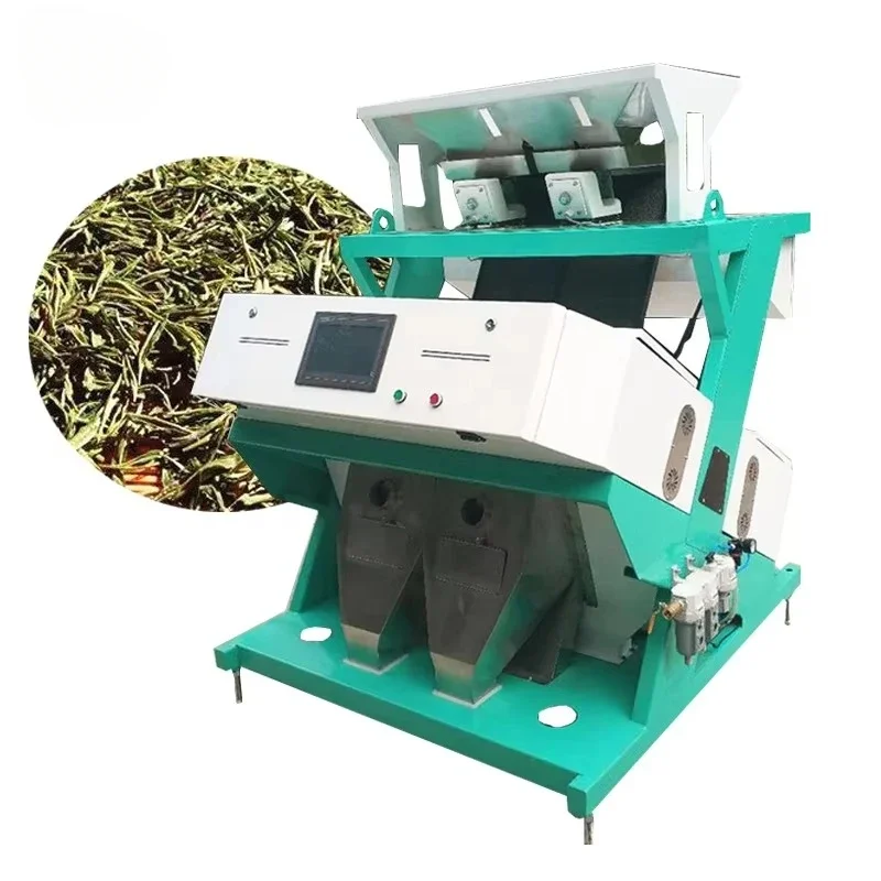 Mini Wheat Grain Cleaning And Grading Machines Price Walnut Kernel Rice Color Sorter Grader Machine