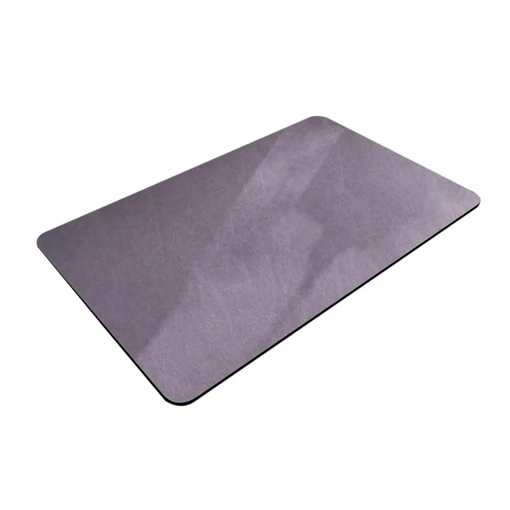 Non-slip Bathroom Mat Quick-drying Diatom Mud Bathroom Floor Mat Absorbent Anti-slip Easy to Clean Bath Shower Sink Kitchen