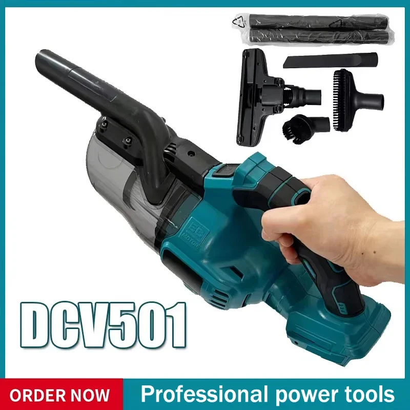 

Fit Makita DCV501 Cordless Handheld Vacuum Cleaner Portable Brushless Vehicle Mounted Floor Cleaner Household Power Tools FitCar