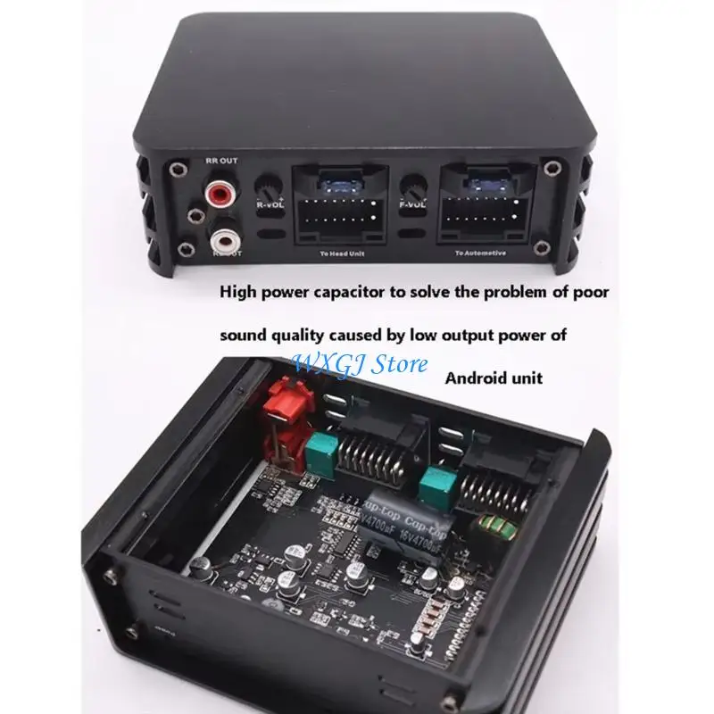 

37JE Powerful 240W Car Amplifier with Multiple Channel Support Suitable For Improved Music Quality Enhanced Bass & Soundstage