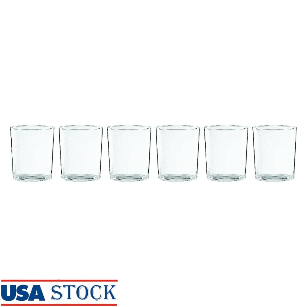 

Штабелируемые прозрачные высокие стаканы, набор из 6 прочных, которые можно мыть в посудомоечной машине, эргономичный дизайн, подходят для напитков, развлечений, повседневного использования