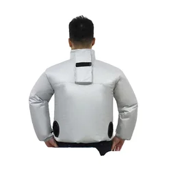 Semiconductor Wearable Air Conditioner, Refrigeration Suit, Fan Clothing, Cooling Workwear, Heatstroke Prevention Outdoor