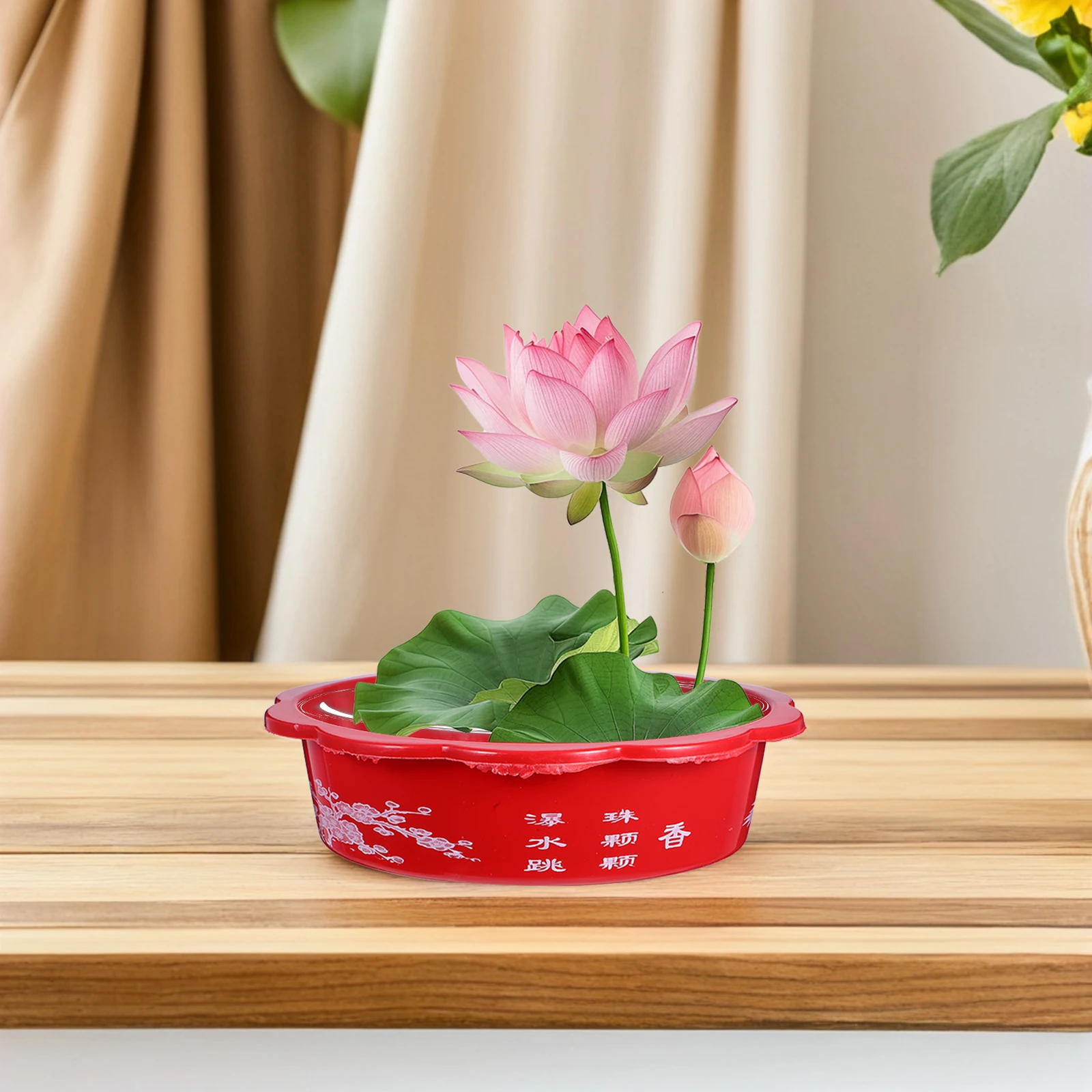 

10Pcs Hydroponic Planter Plastic Pots Narcissus Water Lilies Bowl Lotus Flower Container Indoor Outdoor Garden