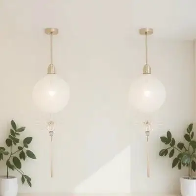 

2pcs Oil Umbrella Bamboo Umbrella Brackets Racks Bamboo Hand-Made Stand For Photography Prop Decorative Home Party Stage Use