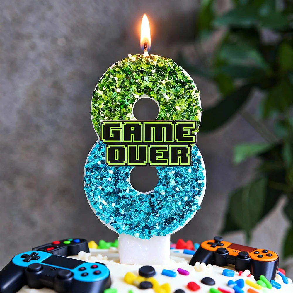 Candle Supplies Video - Décorations de gâteau d'anniversaire en forme