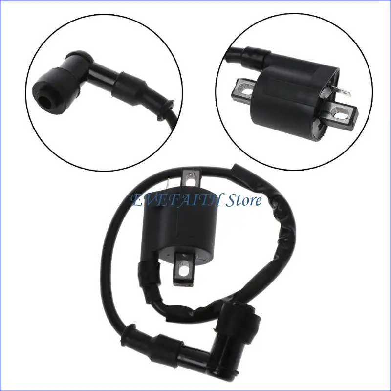 124B For Moped Scooter Off-road Motorcycle Ignition Coil Quad 12V CDI Dirt Bike Motor