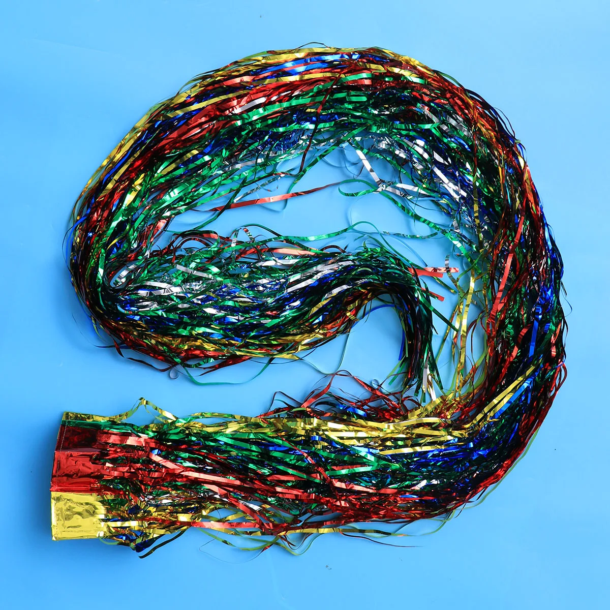 

Metallic Foil Fringe Curtain Decorative Door Window Cover Party Wedding Birthday Photo Backdrop Streamer 250X100Cm Colorful