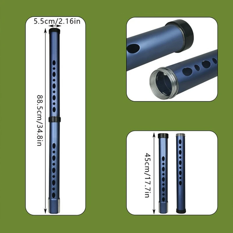 Устройство для извлечения мячей для гольфа, сборщик из алюминиевого сплава, верхние двухсекционные съемные мячи, устройство для извлечения мяча для гольфа, удерживает 21 гольф