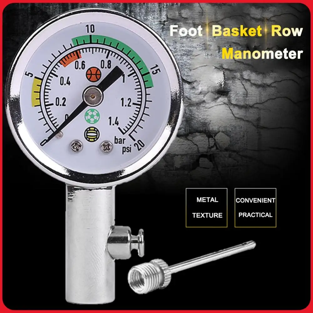

Портативный барометр для баскетбольных и волейбольных мячей с клапаном для сброса воздуха, быстрый спортивный измерительный прибор