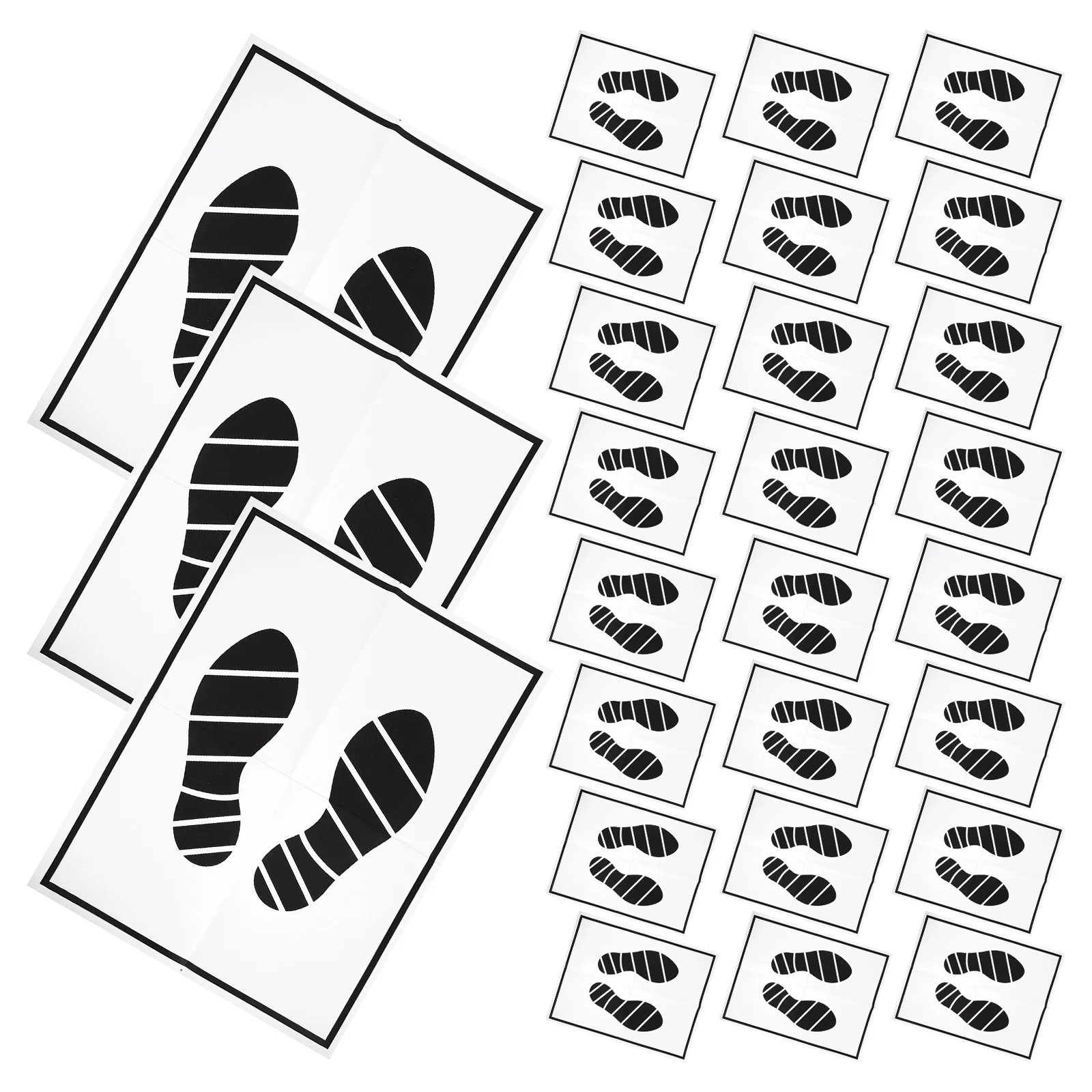 

60pcs Paper Floor Mats for Cars Disposable Car Foot Pads Waterproof Lightweight Large Size Storage Foldable Vehicle Protection