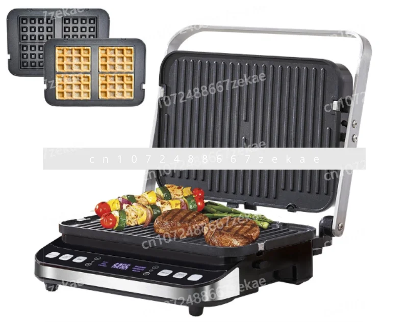 

Cross-border steak machine Automatic electric frying pan Electric barbecue tray Panini machine Waffle machine Contact Grill
