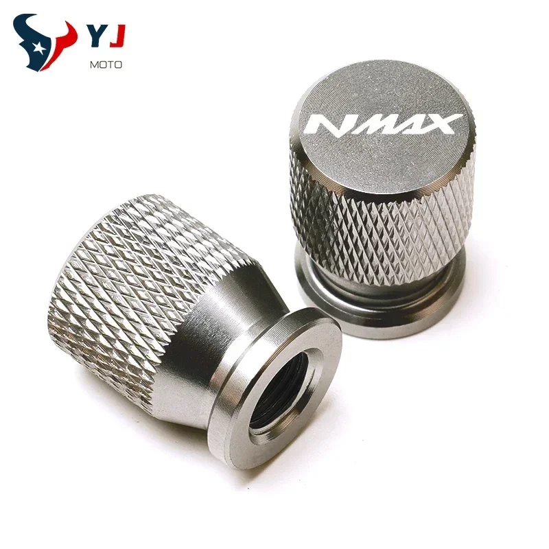 FOR YAMAHA NMAX N-Max 125 155 NMAX125 Nmax155 Scooter Accessories Tyre Valve Cover Cap&Motorcycle Embroidery Key Chain Keychain