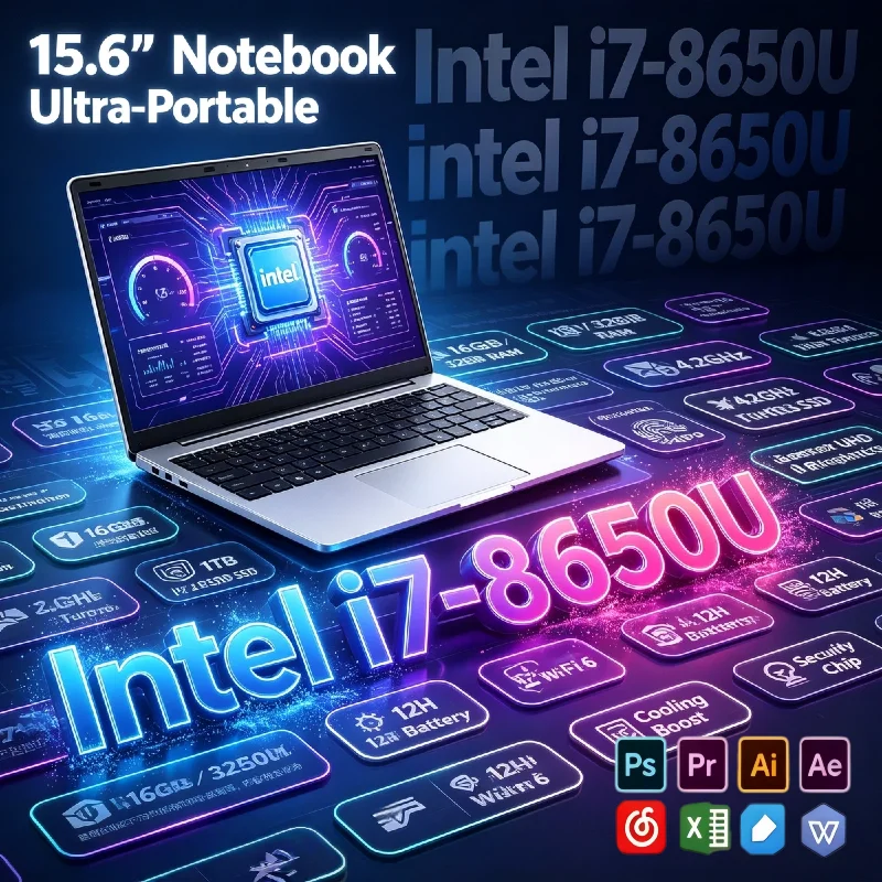 Pc Gaming Ram 32Gb - Laptop Ultra Tipis Intel i7 8650U