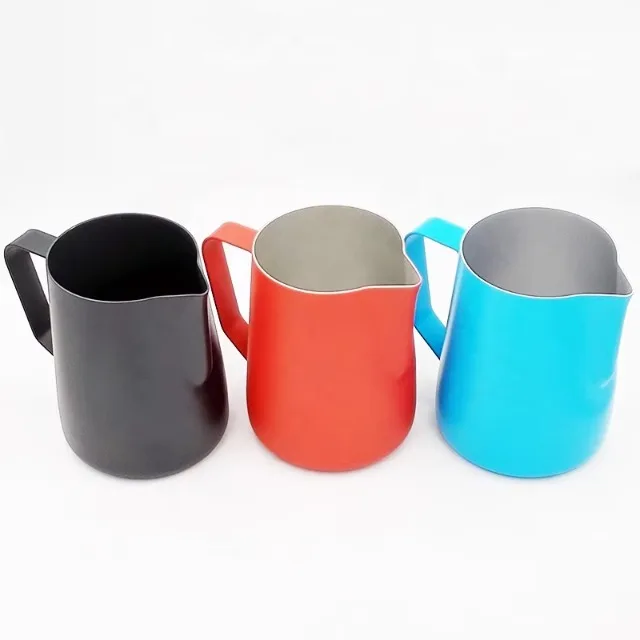 

600ml Perfect Color Espresso Coffee Mug Cup Jug Pitcher Kitchen Home Craft Coffee Jug Latte Milk Frothing Jug Non-Stick