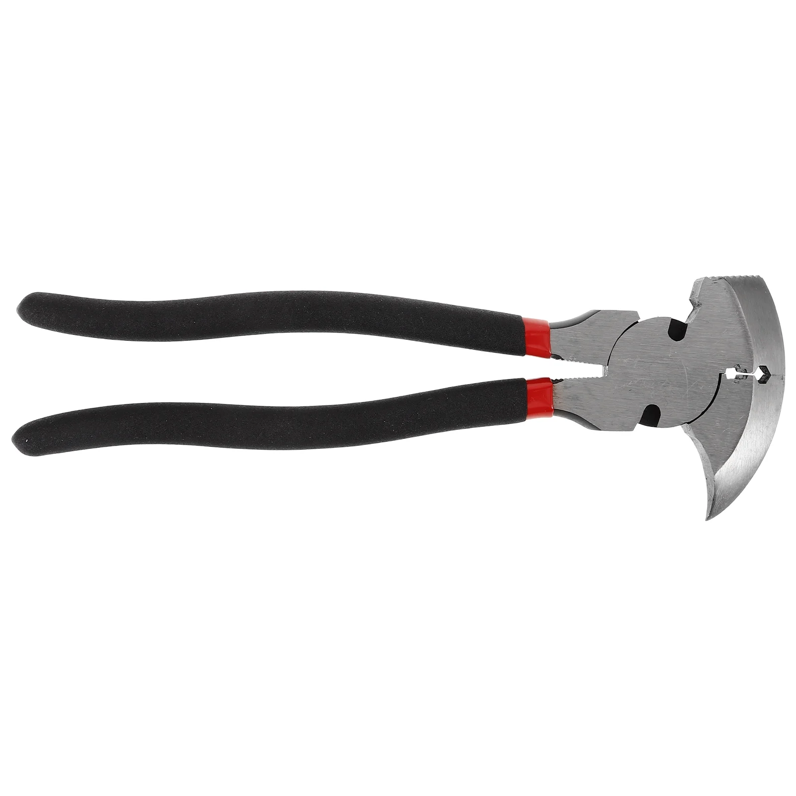 

Sheep Horn Nailing Pliers Wire Cutters Fence Tool 10 Inch 27cm Red Nail Puller Staple Remover Heavy Duty Barb Wire