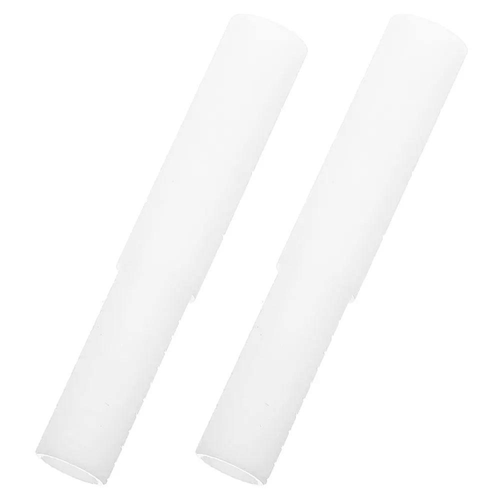 

2Pcs Golf Shafts Extensions White Steel Carbon Durable Material Easy Installation Golf Club Parts Irons Woods Putter Fiber