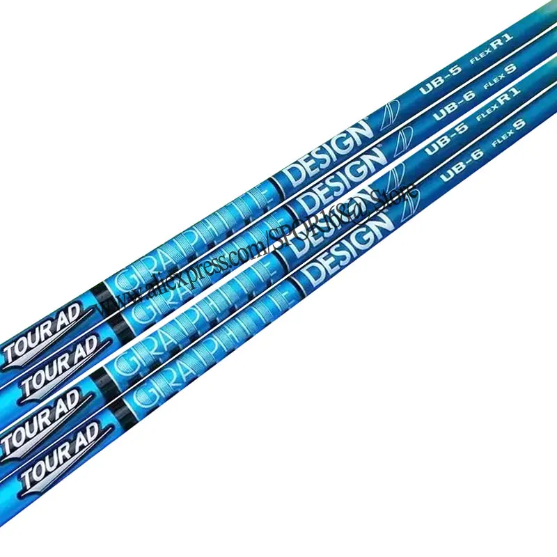 Golf Accessory Blue Driver Golf Shaft Men AD UB-5 or UB-5 Graphite Shaft Driver Wood Clubs Shaft R or S Flex Caliber 0.335