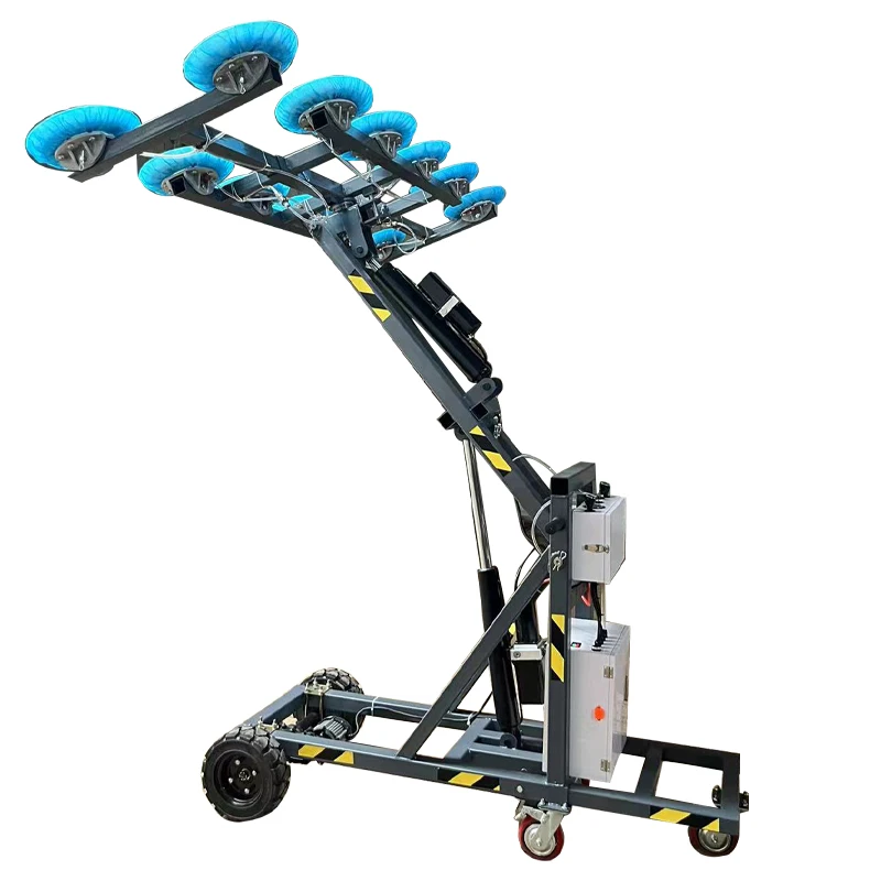 600Kg 1000Kg Glass Door Windows Electric Suction Cup Cart Equipment Vacuum Lifting Machine