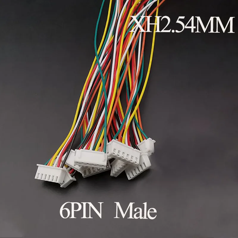 10PCS Micro JST XH 2,54 2P 3P 4P 5P 6PIN Männlich Weiblich Stecker Stecker 2,54mm Pitch Mit Draht Kabel Batterie Ladekabel – Detail 10