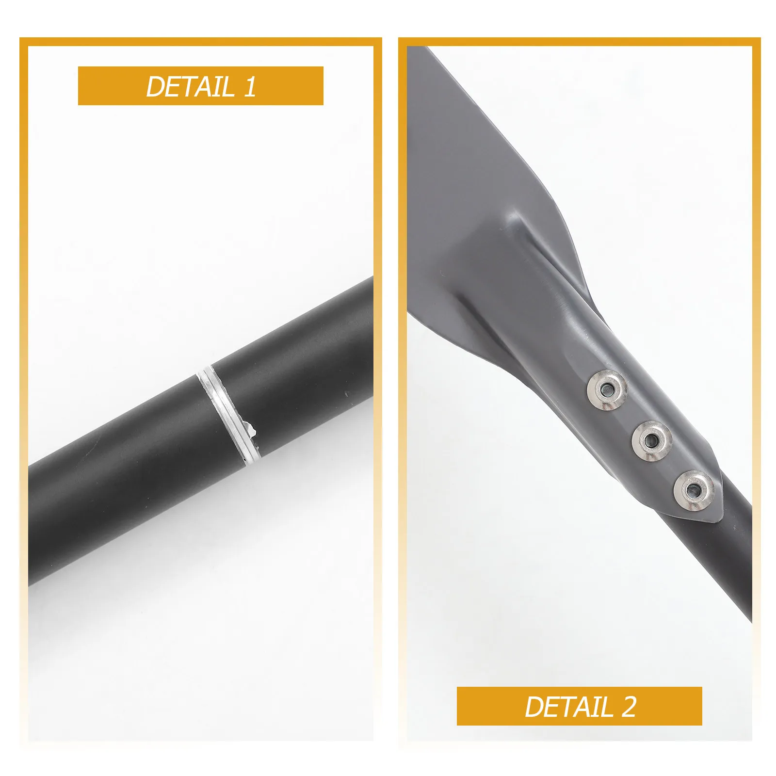 Heavy Duty Aluminum Fireplace Ash Scraper with Ergonomic Handle for Pushing, Pulling, Spreading & Gathering Ash