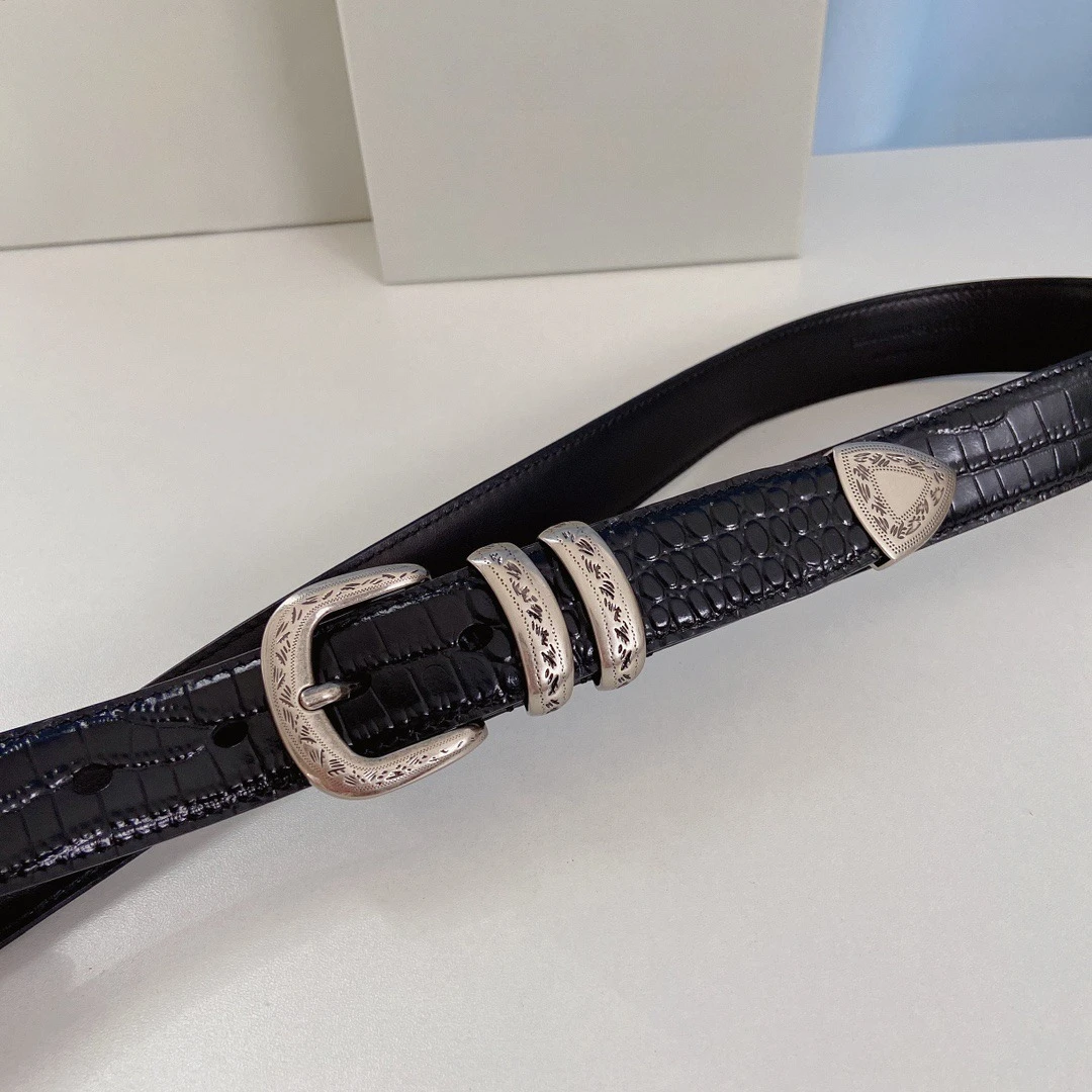 

Thebest-selling Master Hand-made Top-grain Cowhide Women's Belt Is A Versatile Retro Belt for Clothing Matching and A Luxurygift