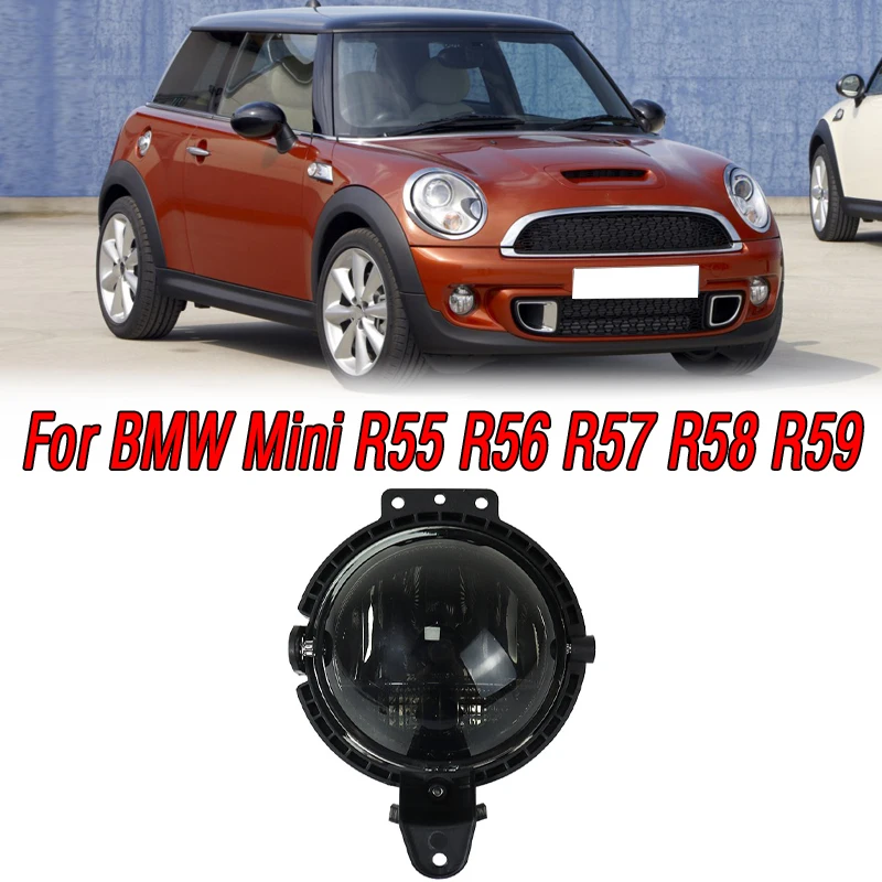 Car Front Bumper Fog Light Fog Lamp With Halogen Bulbs Foglamp Accessories For BMW Mini Cooper R55 R56 R57 R58 R59 63172751295