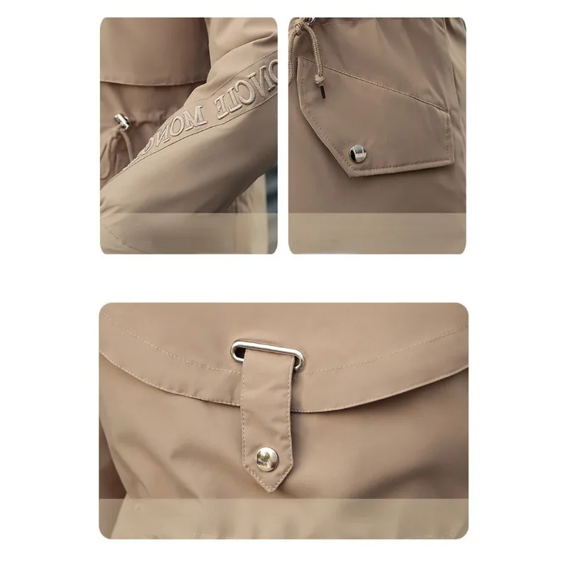 2023 New Women Down Cotton Coat Winter Jacket Female Mid Length Version Parkas Loose Thick Plush Outwear Fur Collar Overcoat