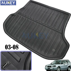 Cargo Mat For Subaru Forester 2003 - 2008 Rear Cargo Tray Trunk Liner Boot Floor Mat Carpet Protector 2004 2005 2006 2007