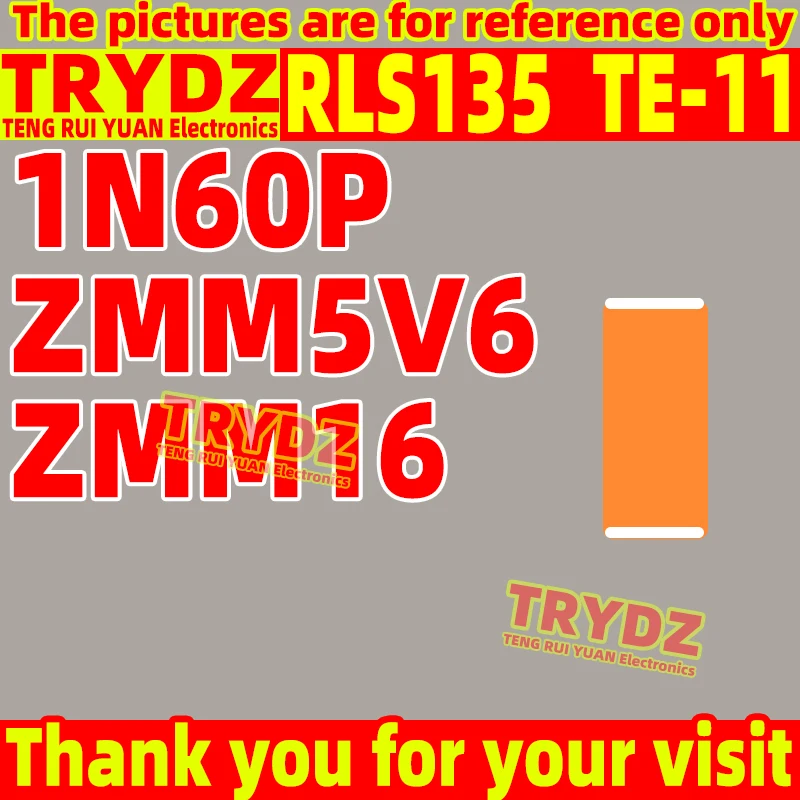 50-10pcs RLS135-TE-11 1N60 1N60P LL60P ZMM5V6 ZMM16