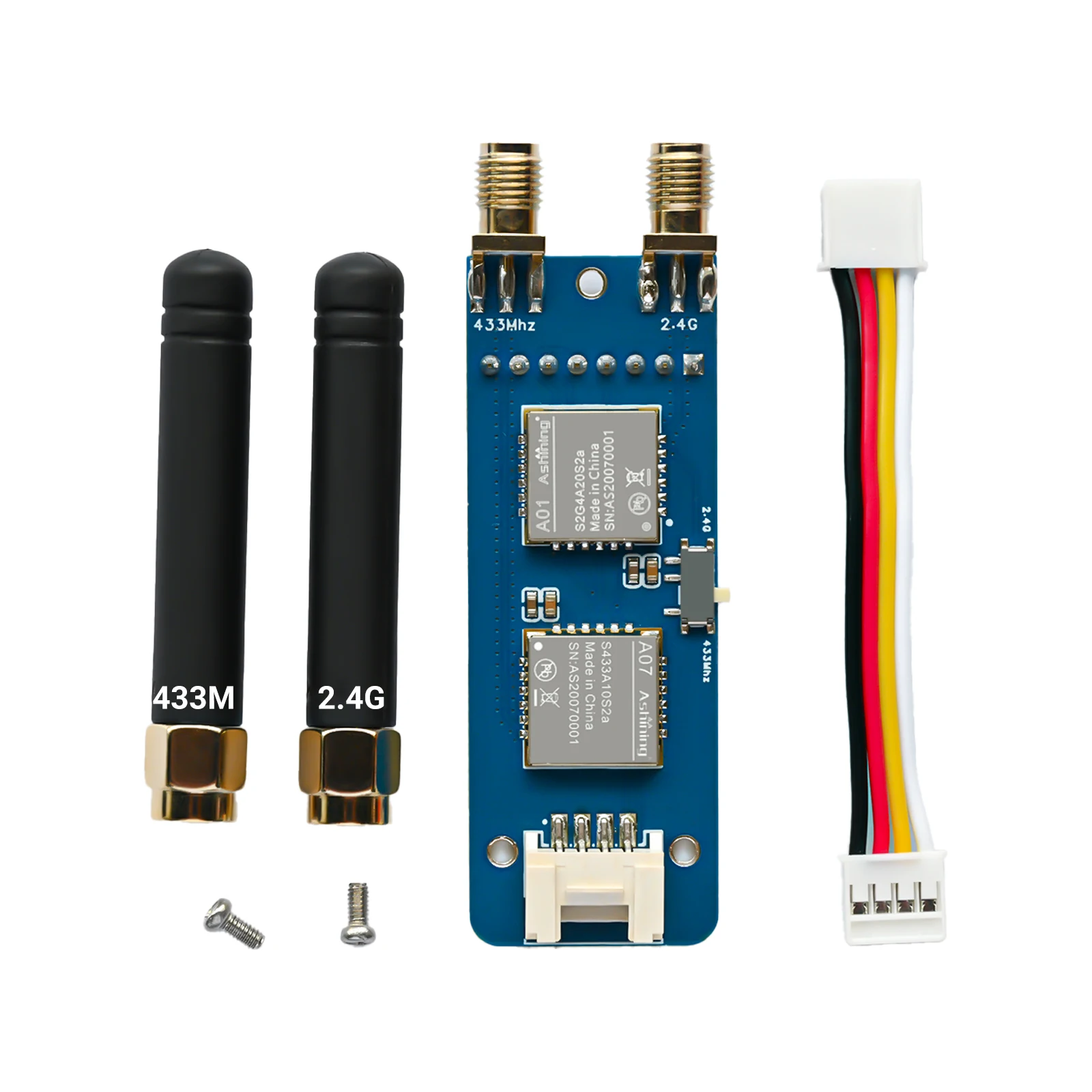M5Stack M5StickC Plus 2 RF Module Kit – CC1101 & NRF24 Board With Housing, Antennas & Grove Cable, Bruce Firmware Ready For SubGHz & RF Testing