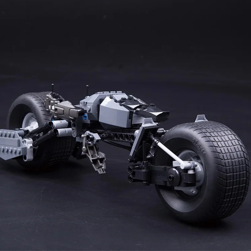 338pcs Super Heroes Series Bat Pod Building Blocks Batmobile Batcycle Car Chariot Bricks Toys For Boys Birthday Gifts 7115