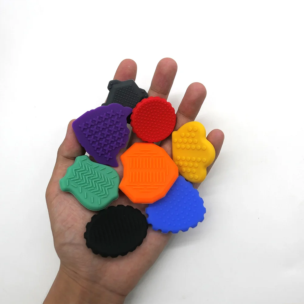 Sensory Stones for Kids, Soft Texture Fidget Toy for Anxiety, Restlessness & Stress Relief