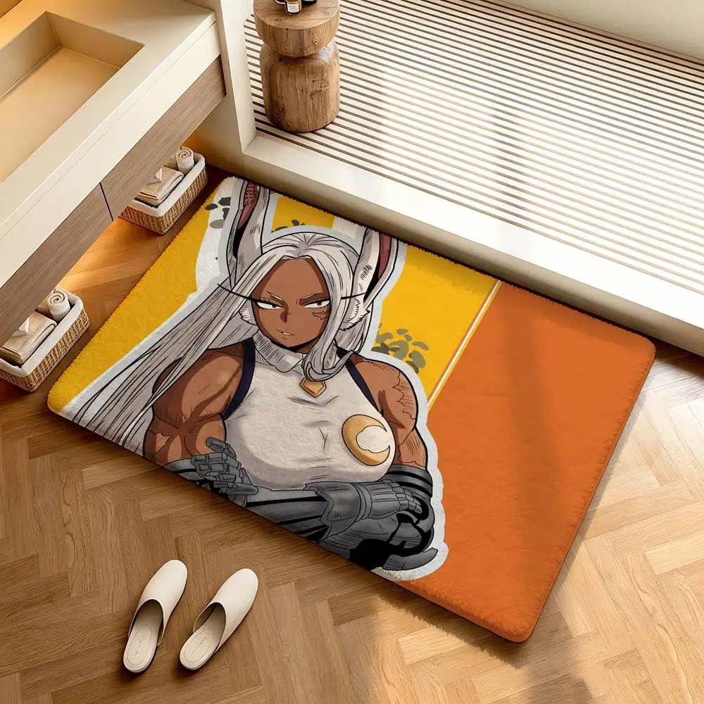 Rabbit Hero Mirko Shower Room Absorbent Small Floor Mat Soft Comfortable Decorative Foot Mat 2