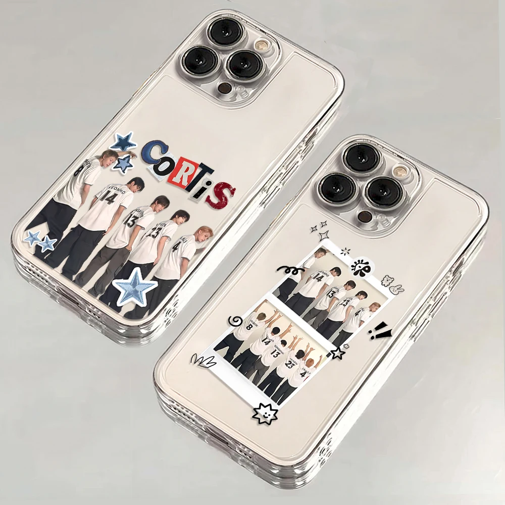 Kpop Music C-CORTIS Phone Case For Samsung A57 A07 A36 A26 A56 A16 A06 A55 A35 A25 A15 A05 A54 A34 A24 A14 A13 Clear Back Cover