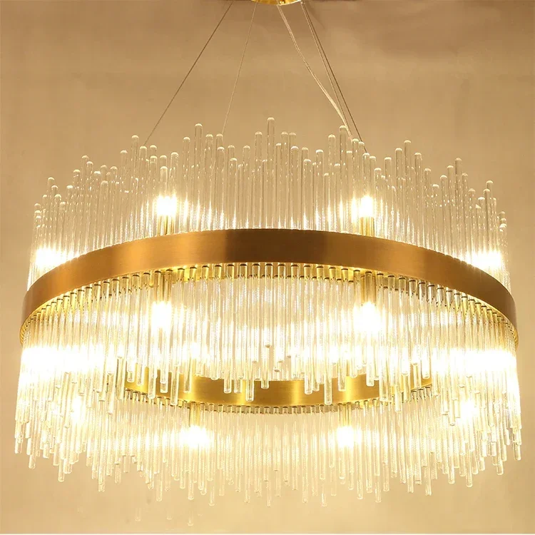 

Скандинавский, постмодернистский, хрустальное стекло, люстра, столовая, гостиная, модель дизайнера комнаты, легкие роскошные лампы