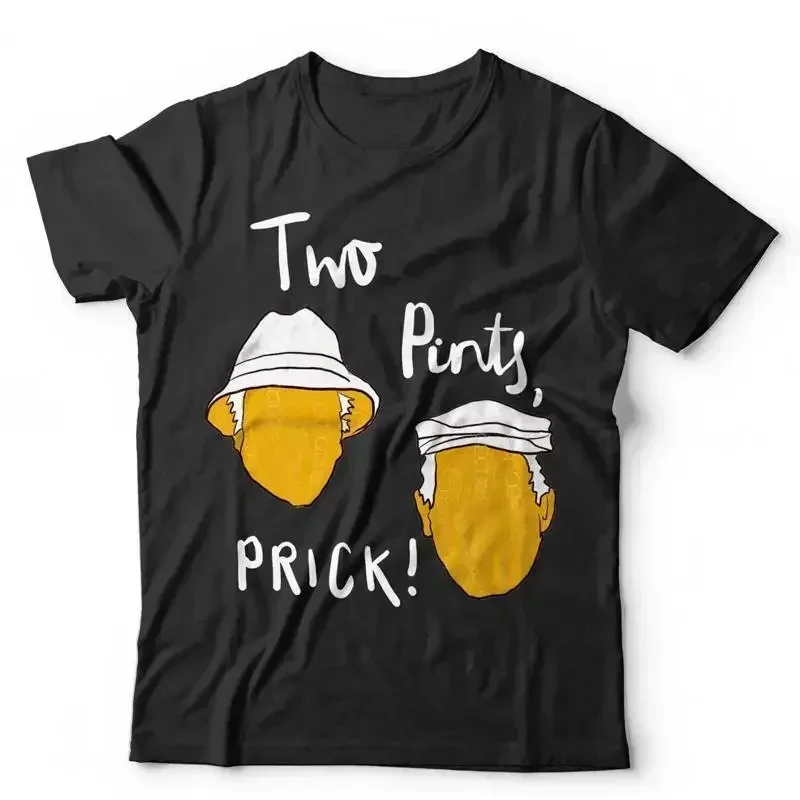 Two Pints Prick T Shirt Still Game Funny Comedy Novelty Gift Quote