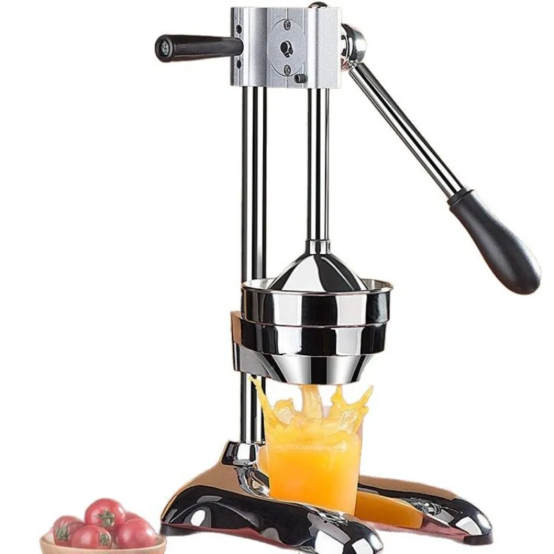

Manual juicer household commercial stainless steel hand press juice